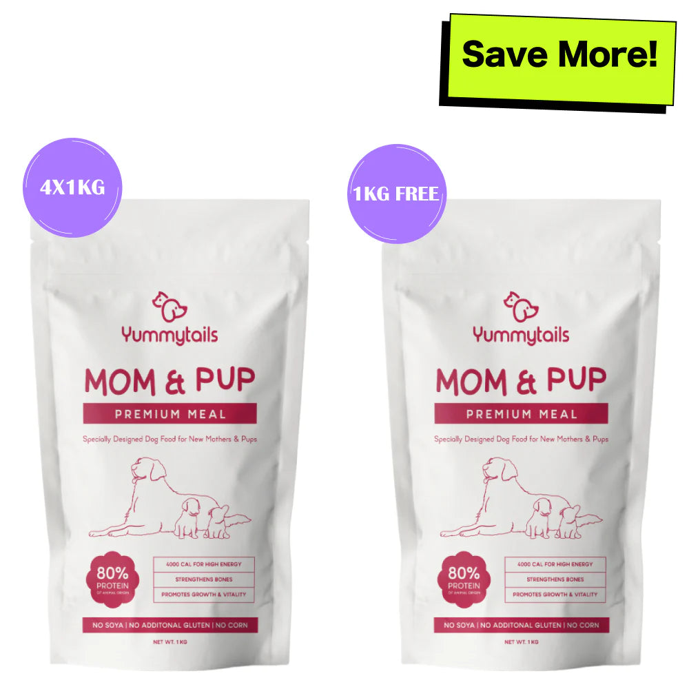 Yummytails Mother and Puppy Dog Food Kibble