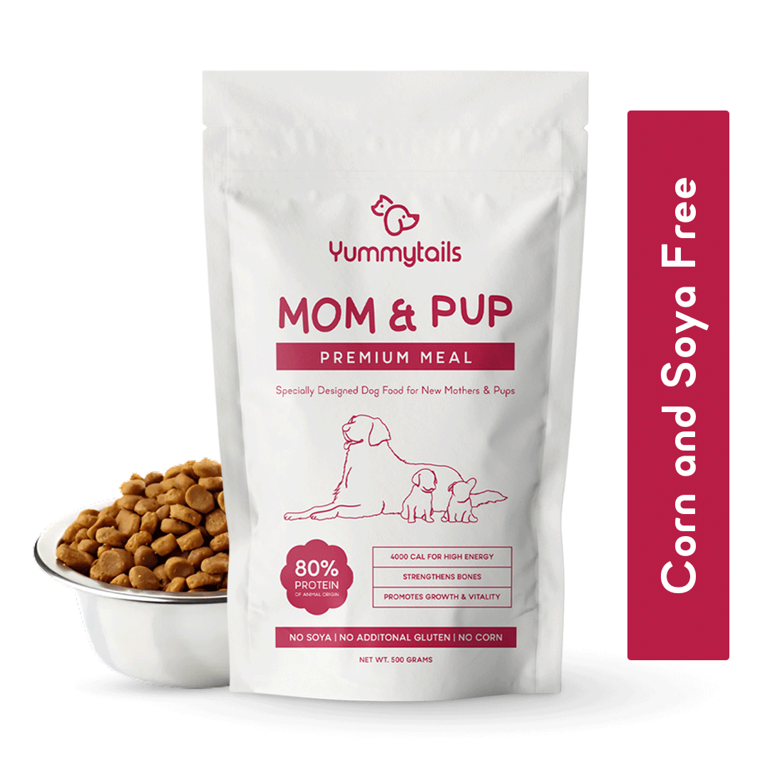 mother and puppy dog food