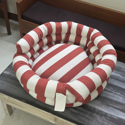 Nesting Nook Dog Bed — Oat Blue